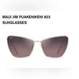Maui Jim | Accessories | Maui Jim New Nwt Gold Cateye 